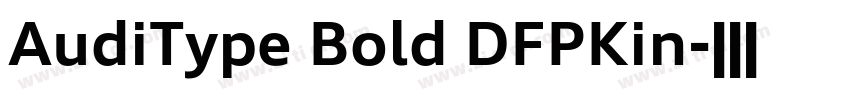 AudiType Bold DFPKin字体转换 AudiType Bold DFPKin字体转换